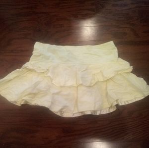 Yellow Guess Mini Skirt Size 26